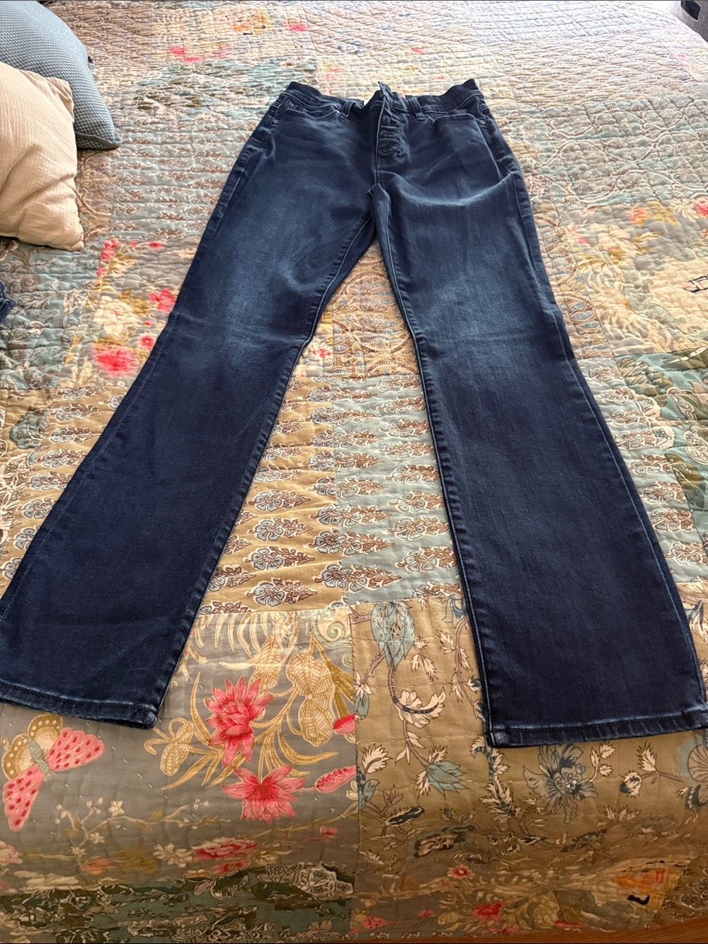CAbi Dark Blue Flare Jeans for Women